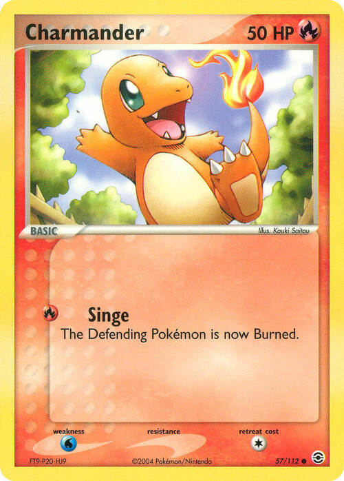 Charmander Card Front