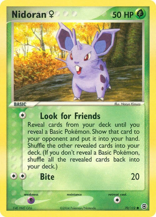 Nidoran ♀ Card Front