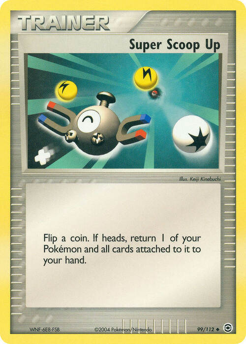 Super Scoop Up Card Front