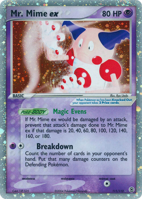 Mr. Mime ex Card Front