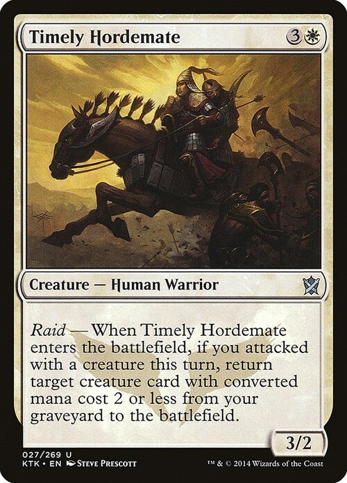Timely Hordemate Card Front