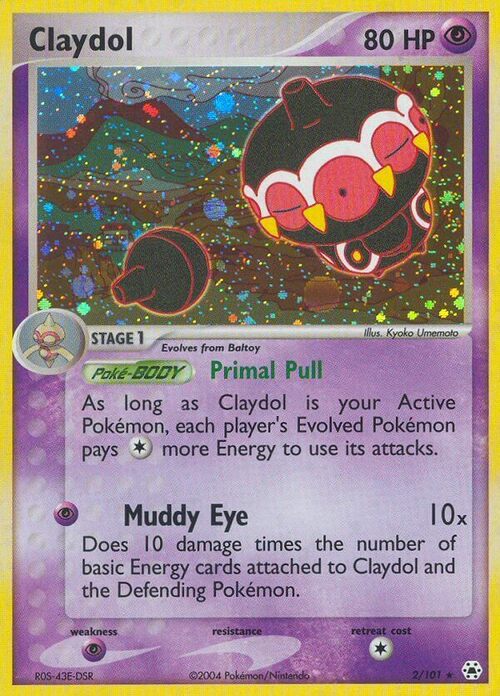 Claydol Card Front