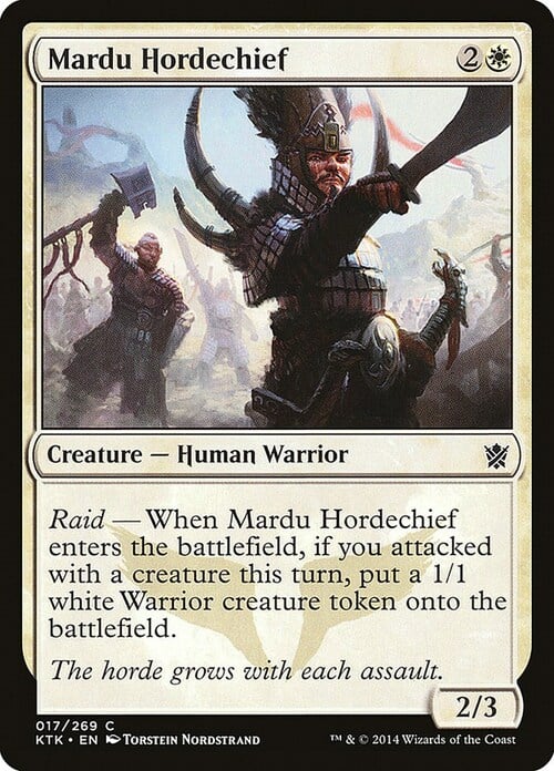 Mardu Hordechief Card Front