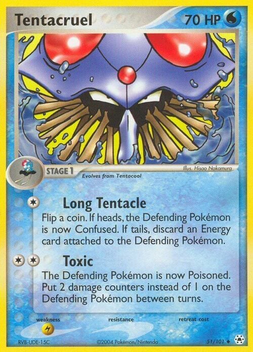 Tentacruel Card Front