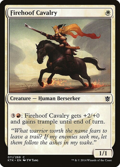 Firehoof Cavalry Card Front