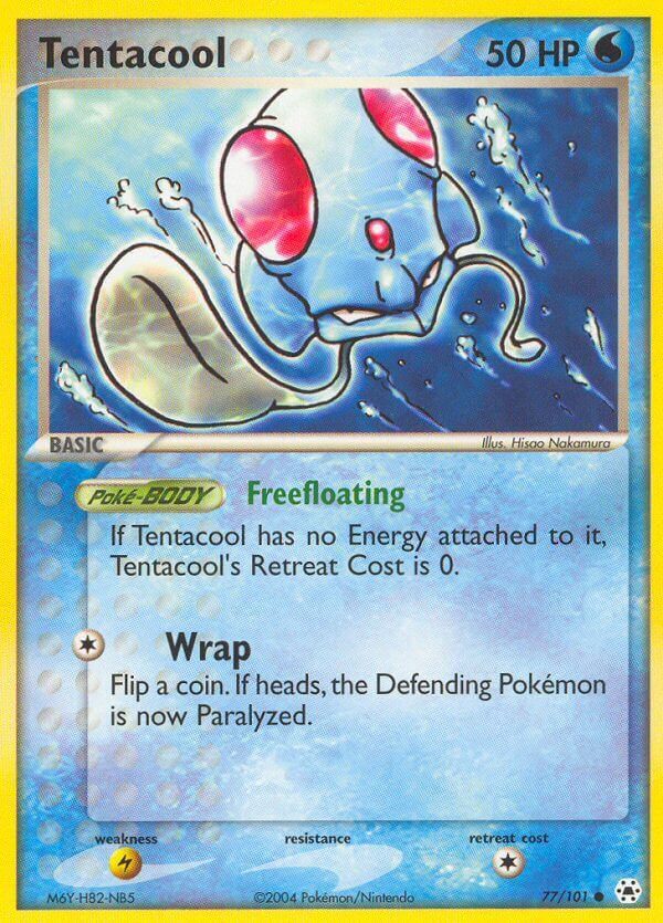 Pokémon Tentacool error メノクラゲ　旧裏エラー Tentacool EX Hidden Legends | Pokémon | CardTrader