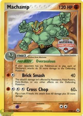 Machamp Card Front