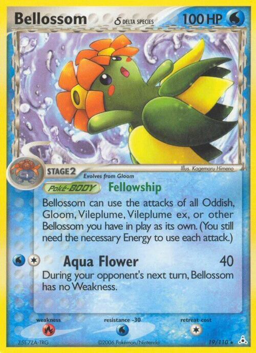 Bellossom δ Delta Species Card Front