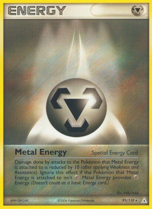Energia Metallo Card Front