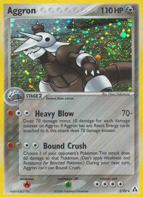 Aggron [Heavy Blow | Bound Crush] Card Front