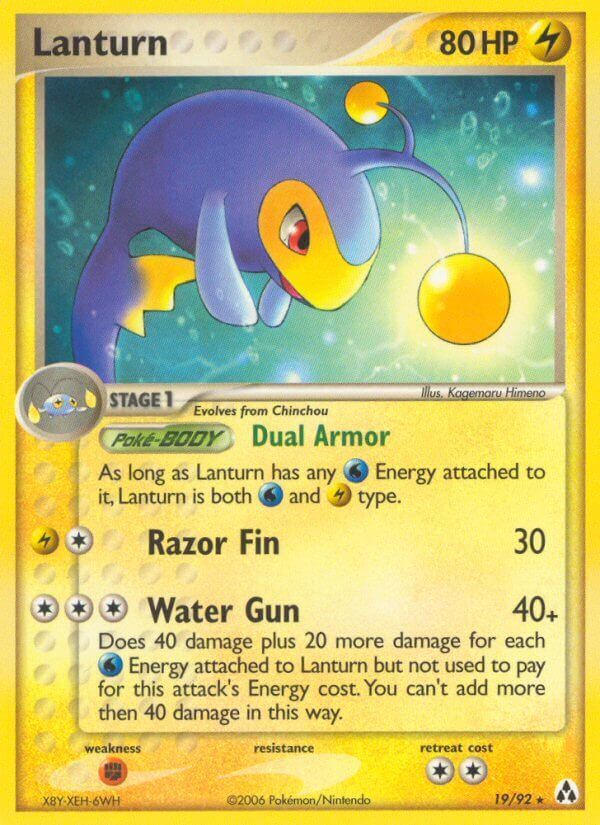 Lanturn EX Legend Maker | Pokmon | CardTrader