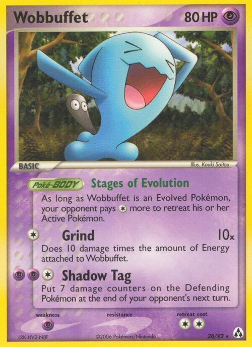 Wobbuffet Card Front
