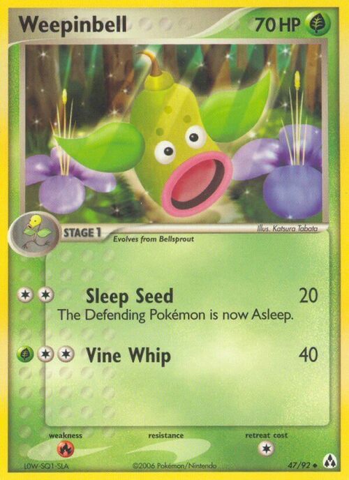 Weepinbell Card Front