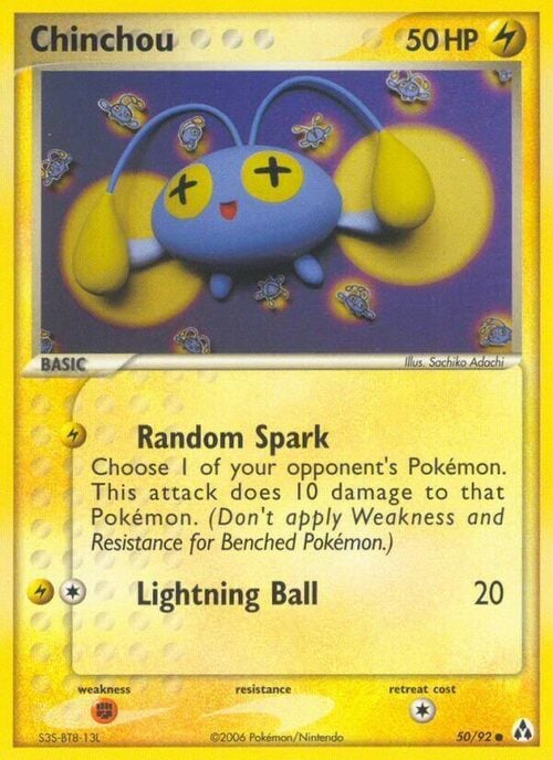 Chinchou Card Front