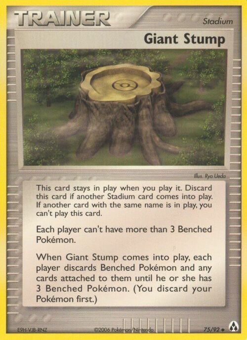 Giant Stump Card Front