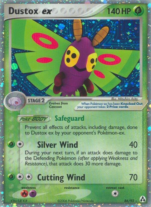 Dustox ex Card Front