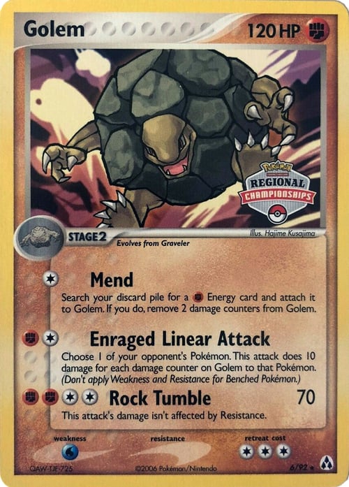 Golem Card Front