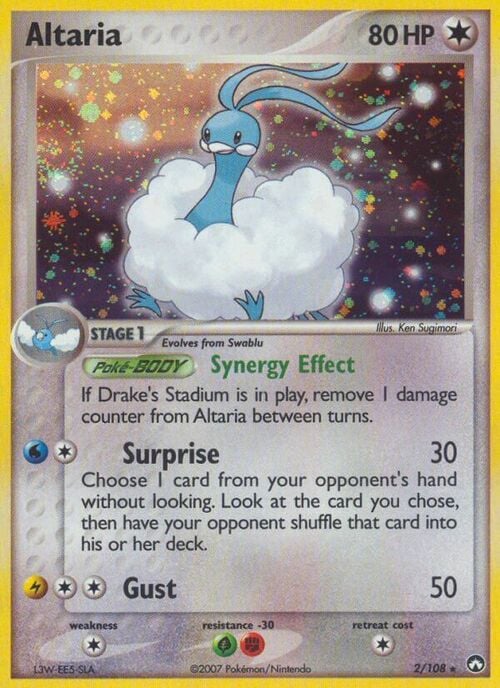 Altaria Card Front