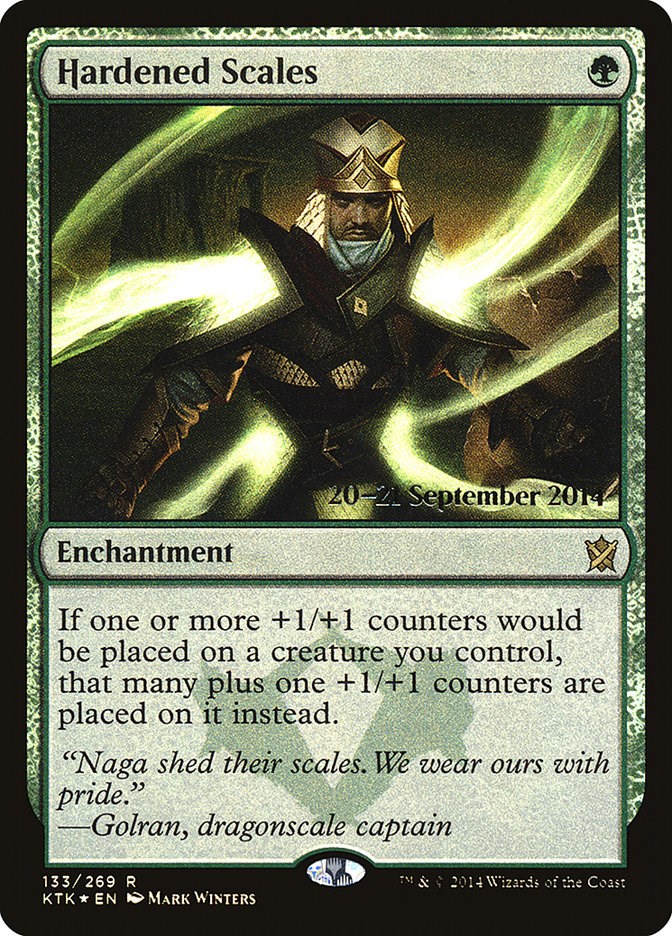 Question regarding hardened scales : r/magicTCG
