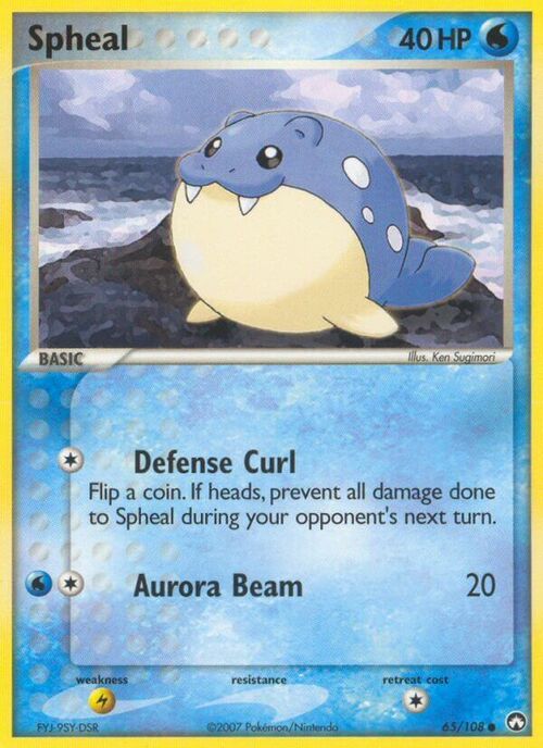 Spheal Card Front