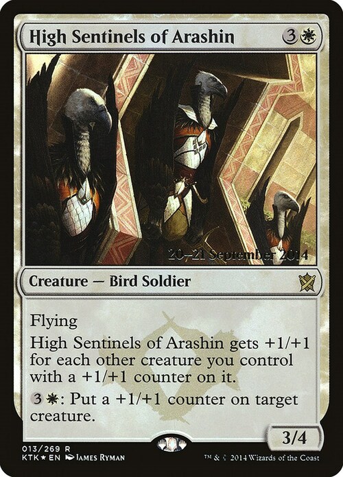 High Sentinels of Arashin Card Front