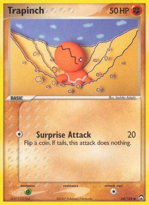 Trapinch Card Front