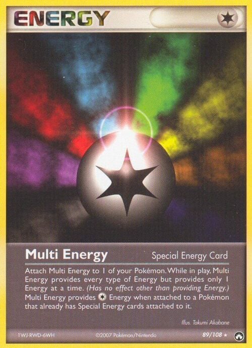 Multienergia Card Front