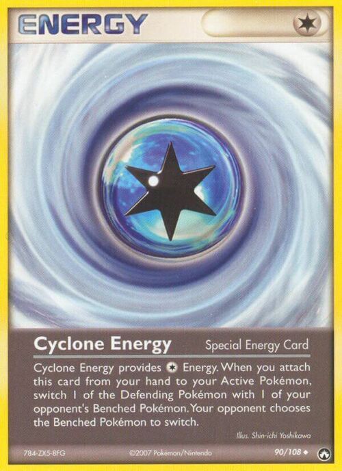 Cyclone Energy Card Front
