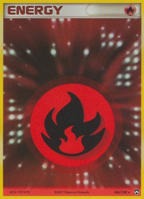 Fire Energy Card Front