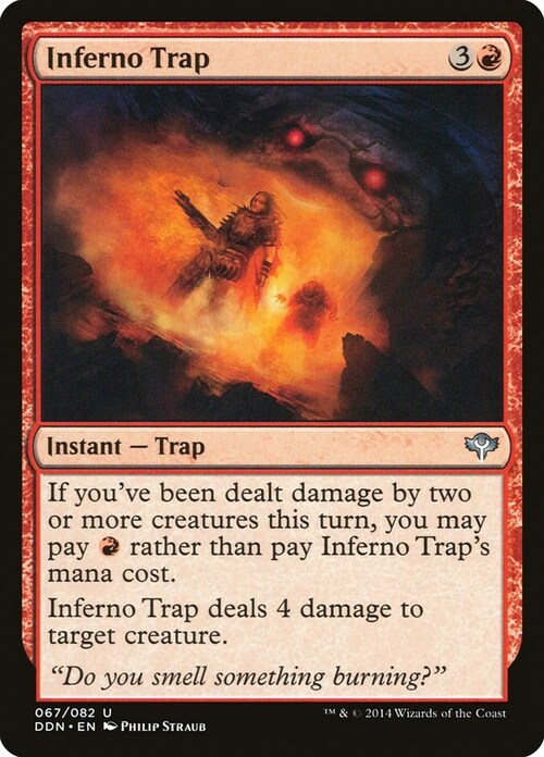 Inferno Trap Card Front