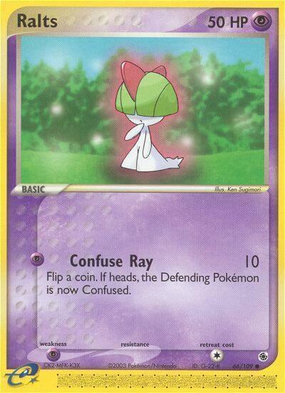 Ralts Card Front