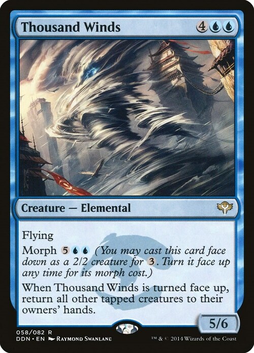 Thousand Winds Card Front
