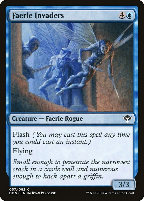 Faerie Invaders Card Front