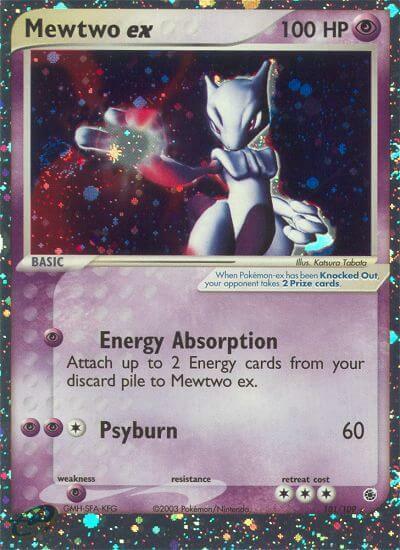 Mewtwo ex Card Front
