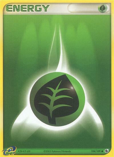 Grass Energy Card Front