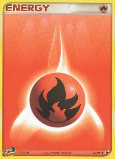 Fire Energy Card Front
