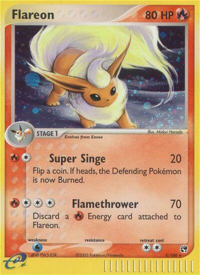 Flareon Card Front