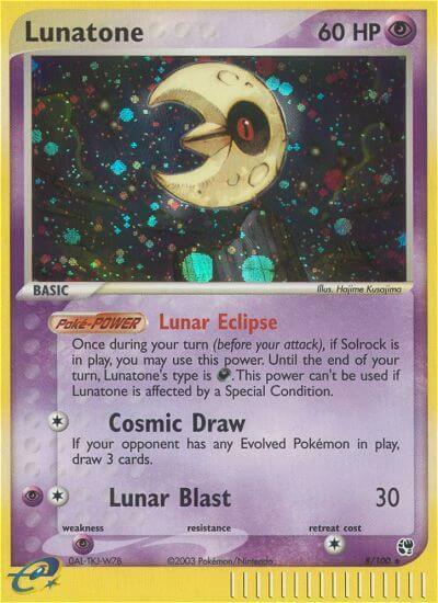Lunatone Card Front