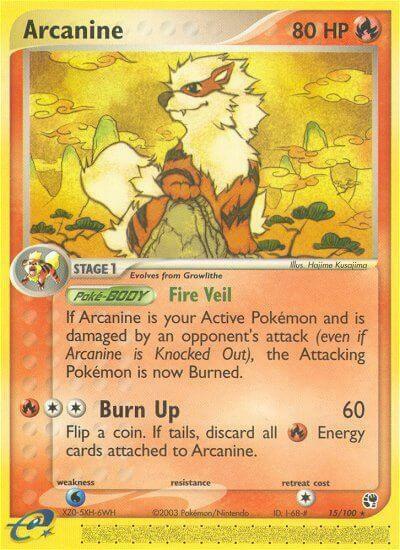 Arcanine Card Front