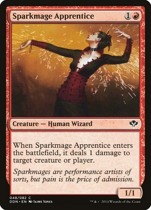 Sparkmage Apprentice Card Front