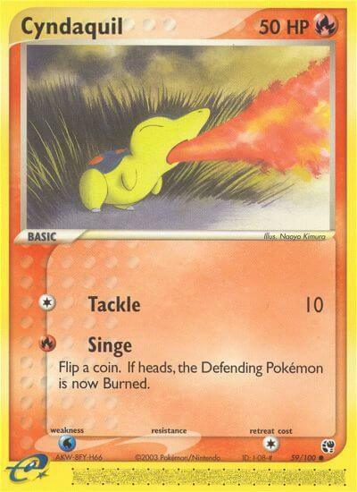 Cyndaquil Card Front