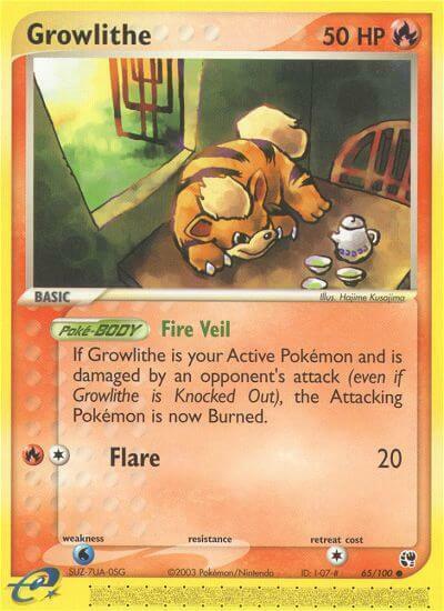 Growlithe Card Front