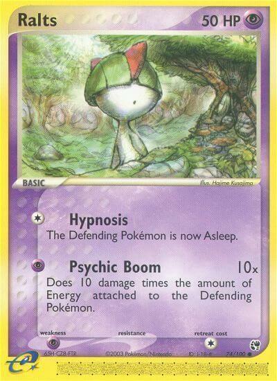Ralts Card Front