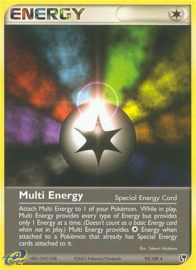 Multi Energy Card Front