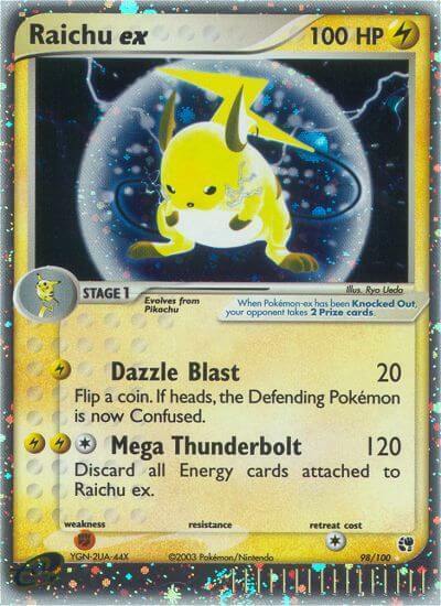Raichu ex Card Front