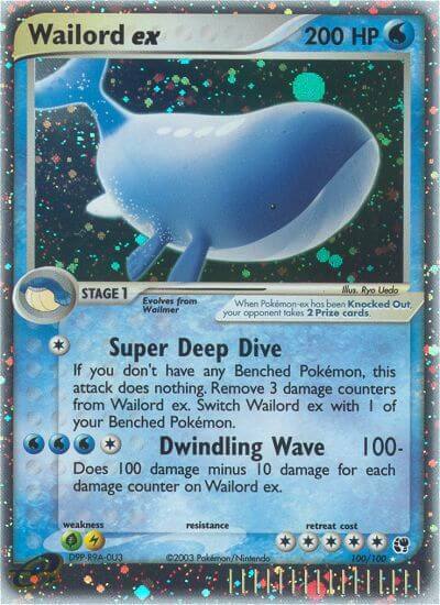 Wailord EX Frente
