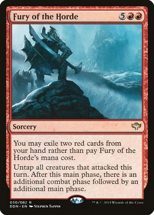 Fury of the Horde Card Front