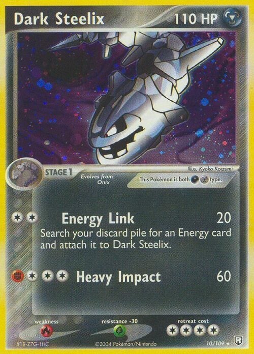 Dark Steelix Card Front
