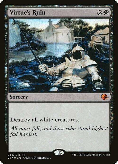 Virtue's Ruin Card Front