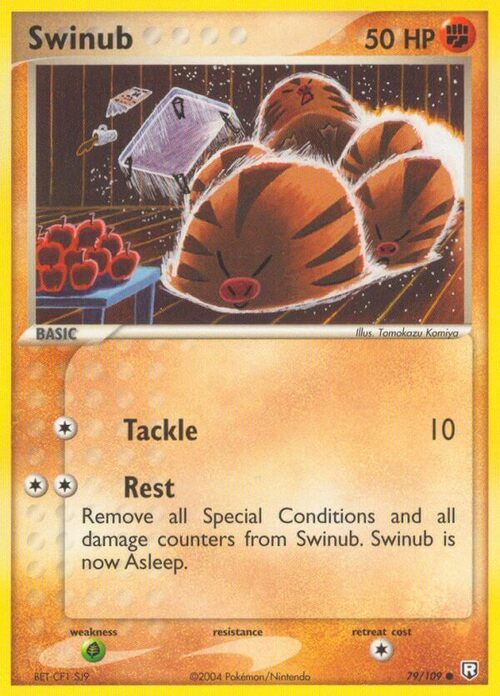 Swinub Card Front